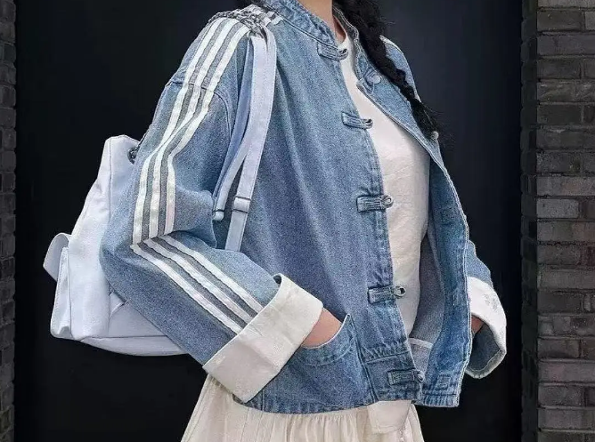 ג'קט גינס אדידס 65$