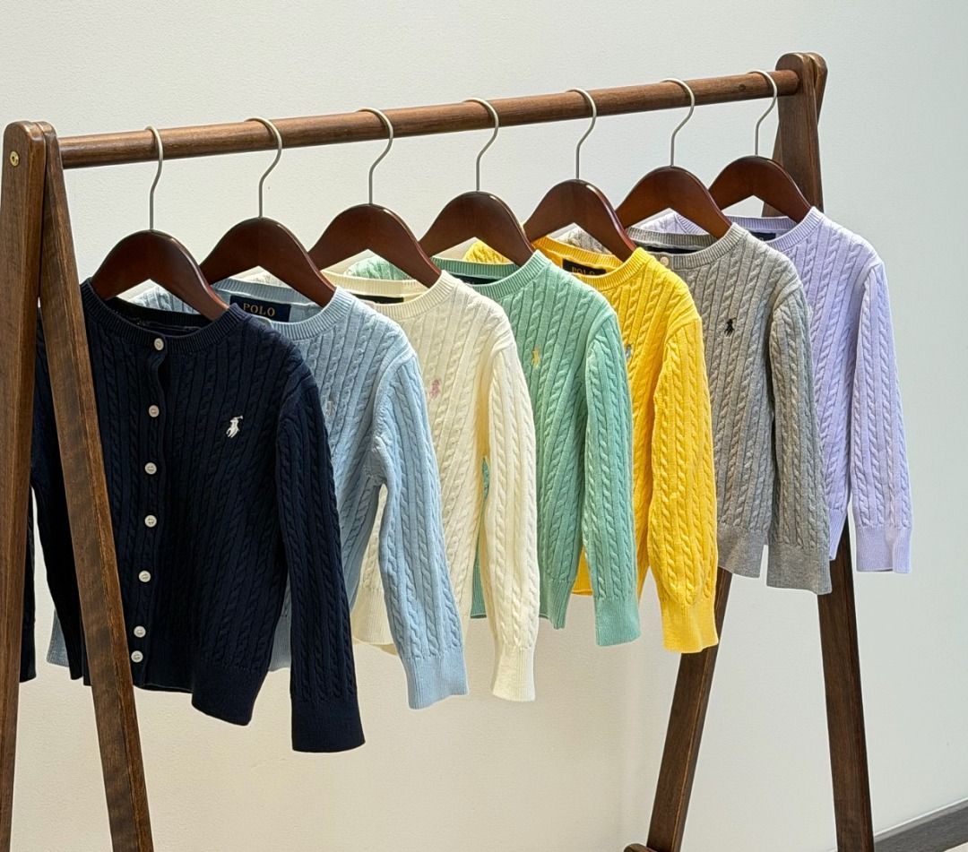 A3329 Rauph Lauren kids sweater cardigan