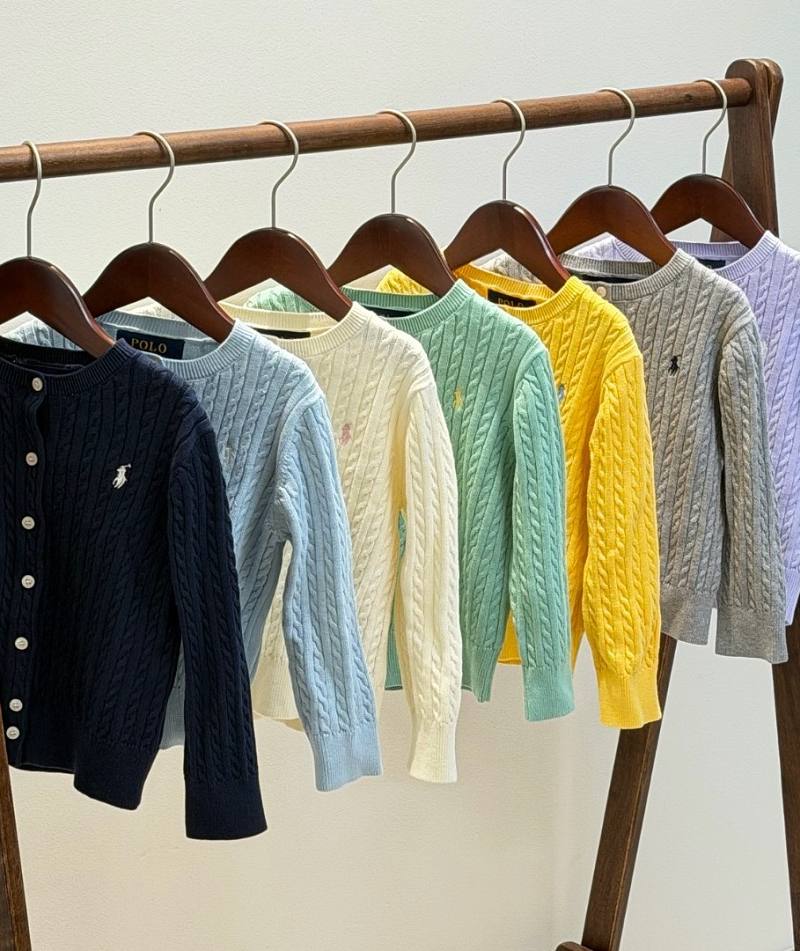 A3329 Rauph Lauren kids sweater cardigan