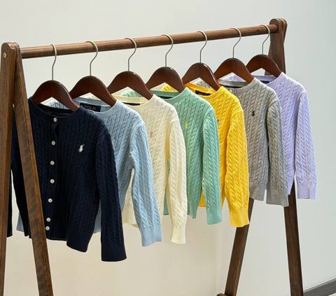 A3329 Rauph Lauren kids sweater cardigan